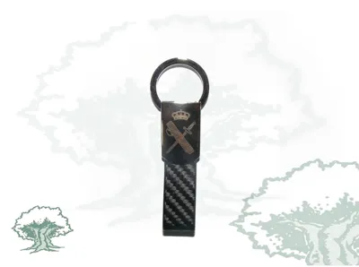 Llavero Guardia Civil Fibra de Carbono