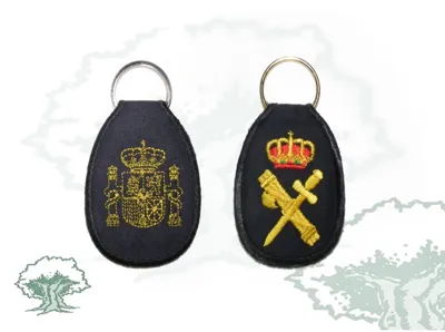Llavero Guardia Civil Bordado Emblema Nuevo