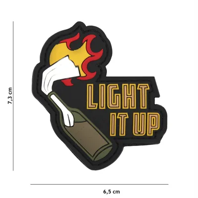 3D PVC ” Light It Up” Cóctel Molotov - 101 INC