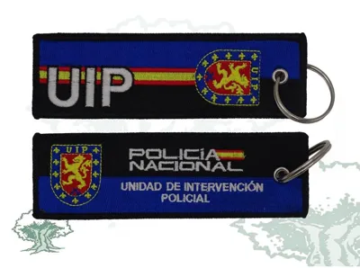 Llavero UIP Policía Nacional