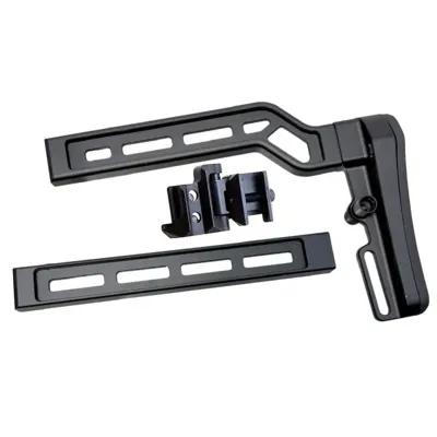 5KU Culata Esqueleto Minimalista Abatible (5KU-390) - 5KU Airsoft