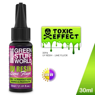 STUFF WORLD Resina UV 30ml - Efecto Toxico (2094) - Green Stuff Word
