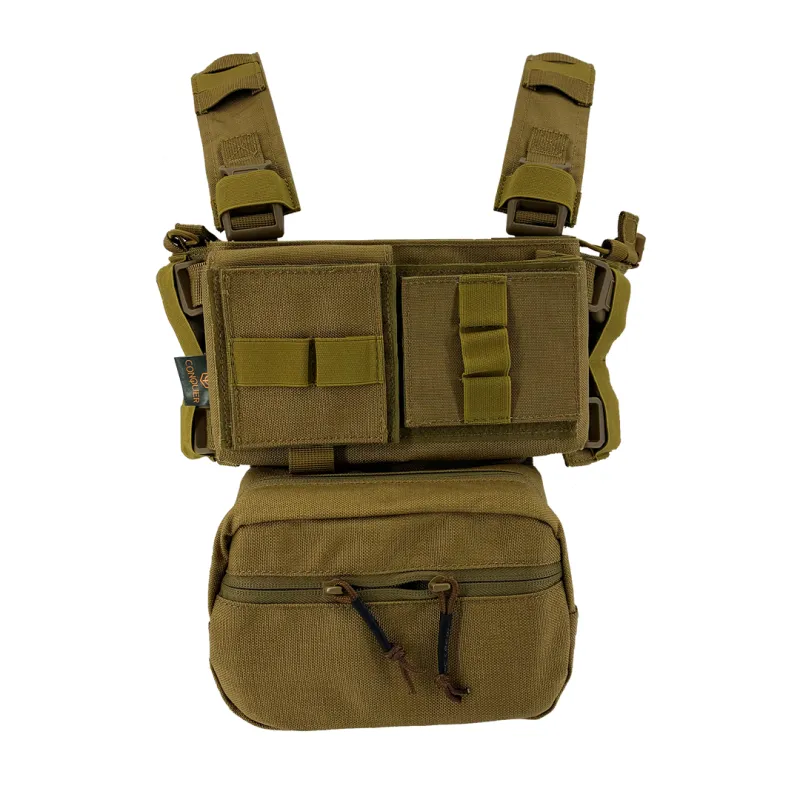 Conquer Mini Chest Rig MK3 · Coyote