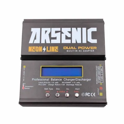 B6AC Cargador Bateria Balanceador LIPO/LIFE/NIMH 80W (ARS-2030) - Arsenic
