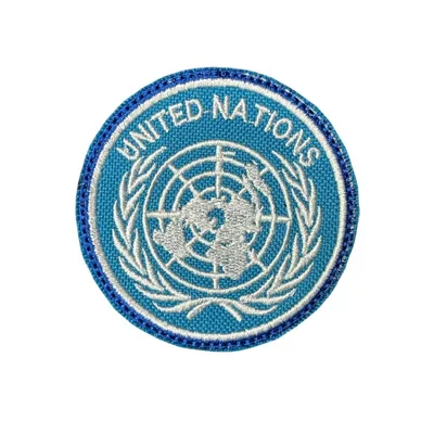 Bordado Naciones Unidas (un) - OTAN - FULLMETAL