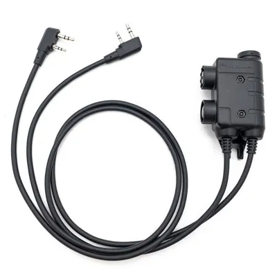 PTT Dual Com Kenwood para Baofeng (M56-U174-KEN) (11470) - Earmor