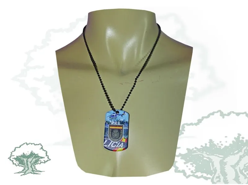 Chapa Personalizable Policía Nacional