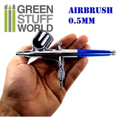 STUFF WORLD Aerógrafo Doble Acción 0.5 (1568) - Green Stuff Word