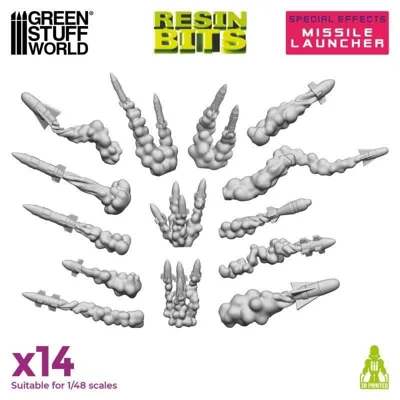 STUFF WORLD Efecto Lanzamisiles 1:48 (12364) - Green Stuff Word
