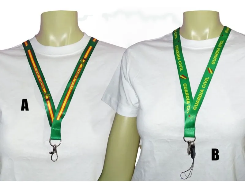 Cinta Lanyard Guardia Civil Modelos