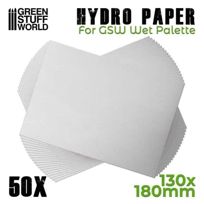 STUFF WORLD Hidro Papel 130 x 180 mm - Pack x50 (2325) - Green Stuff Word