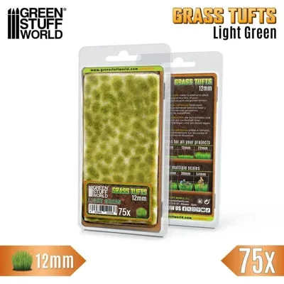 STUFF WORLD Matas Cesped Tufts 12 mm - (12943) - Green Stuff Word