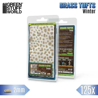 STUFF WORLD Matas Cesped Tufts 2 mm - Invierno (12950) - Green Stuff Word