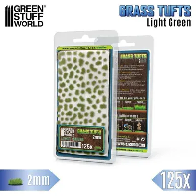 STUFF WORLD Matas Cesped Tufts 2 mm - (12949) - Green Stuff Word
