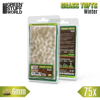 STUFF WORLD Matas Cesped Tufts - Invierno (10673) - Green Stuff Word