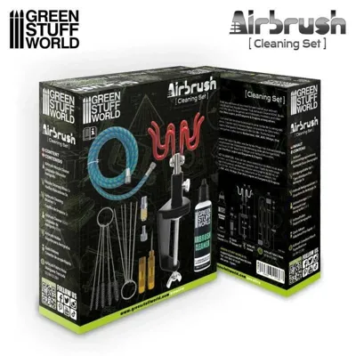 STUFF WORLD Set Limpieza Aerografía (11636) - Green Stuff Word