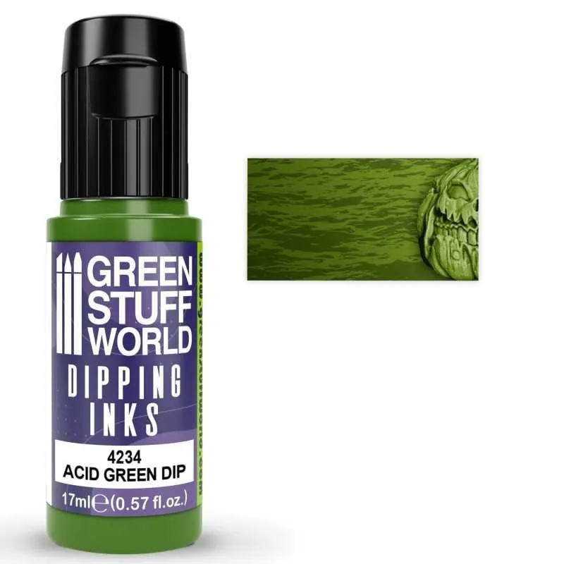Green Stuff Word GSW Acid Dip · Verde / OD