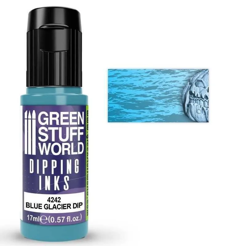 Green Stuff Word GSW Glacier Dip · Azul
