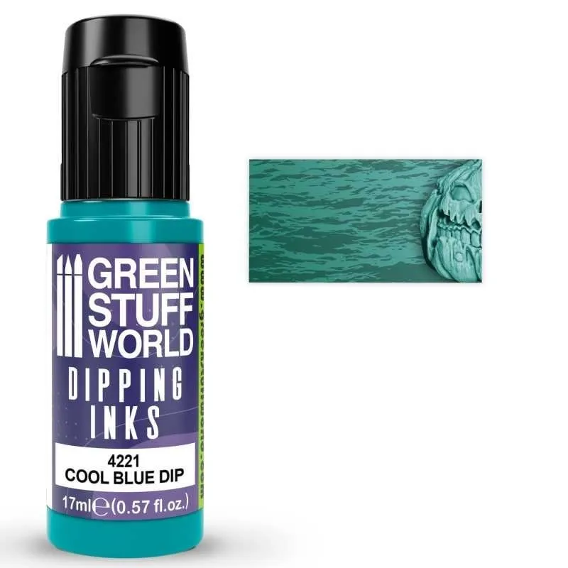 Green Stuff Word GSW Cool Dip · Azul