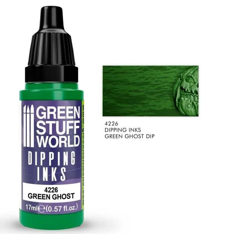 Green Stuff Word GSW Ghost Dip · Verde / OD