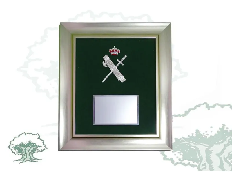 Cuadro Guardia Civil · Plata