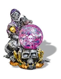 Lampara de Plasma Calavera Cadena - Albainox