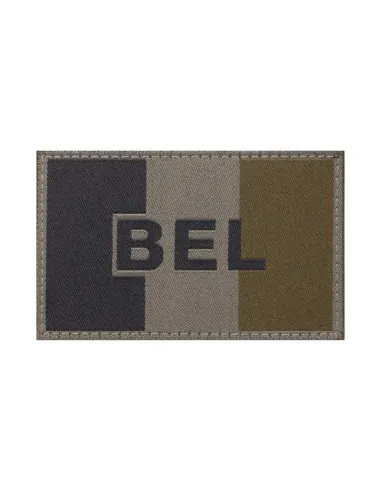 Clawgear Belgium Flag Velcro Patch - RAL7013
