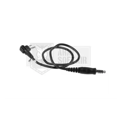 Z-Tac Z4 PTT Cable Motorola 2-PIN Connector