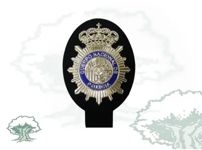 Galleta Cuerpo Nacional de Policía para Pecho