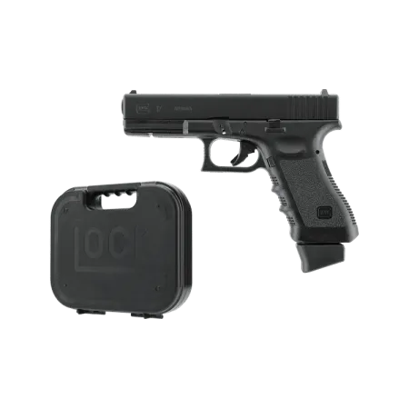Glock, G17, Pistol, Handgun · Negro