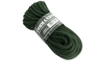 Linka Commando Seil 15 M - 9 mm - Do 740 kg - Zielony - 15941001-009 - Mil-Tec