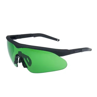 Okulary Strzeleckie Raptor Pro - Laser Lens 694/830-860/1064 - Czarne - Zielony Wizjer - 40481 - Swiss Eye