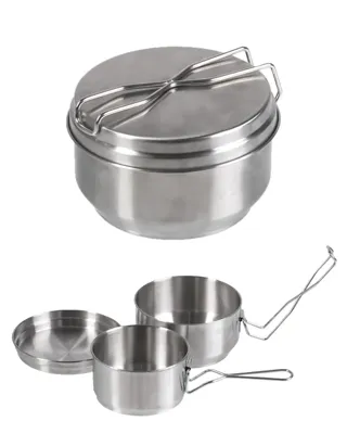 Tschech.kochgeschirr 3-TLG.S/Steel - Hier Kaufen! - Mil-Tec