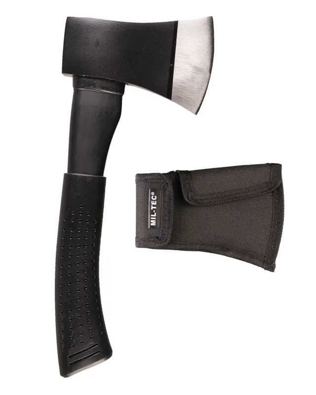Mil-Tec Vollstahlaxt Mit Kopftasche - Hier Kaufen! · Negro