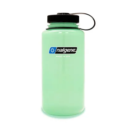 Weithals-Trinkflasche WH Silo 1 Liter BPA-Frei Glow-Grün - Nalgene