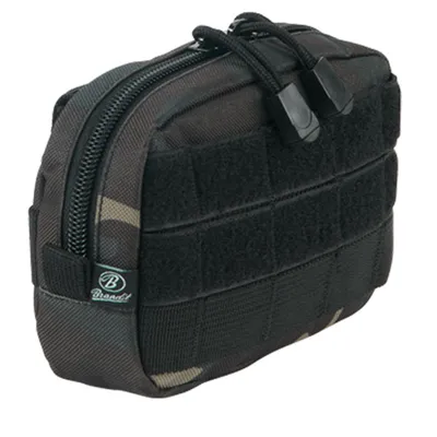 Mehrzwecktasche MOLLE Compact Darkcamo 11 x 15 cm Für Ausrüstung - Brandit