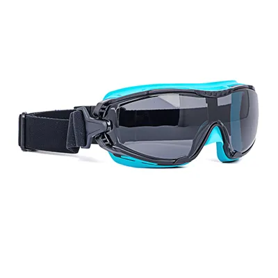 Schutzbrille Defender Outdoor PC AF AS UV400 SUN Türkis/Grau - Infield
