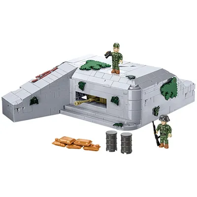 Historical Collection Bausatz German Bunker Regelbau 667 642 Teile 3136 - Cobi