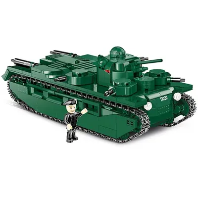 Historical Collection Bausatz Panzer Vickers A1E1 Independent 887 Teile 2990 - Cobi