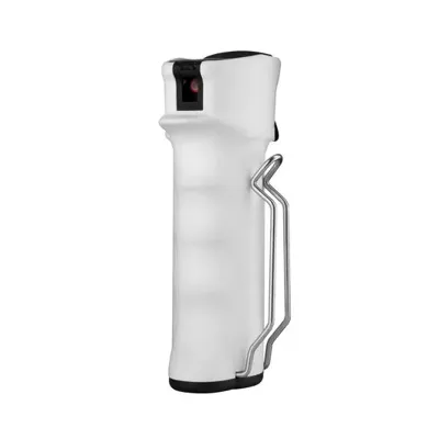 Abwehrspray CS-Gas Profi-Version, 63 ml Weiß Mit Metallclip - TW1000