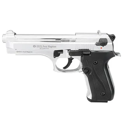 Firat Magnum Schreckschuss Pistole Kal. 9mm P.a.k. Chrom - Ekol