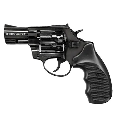 Viper Compact 2,5 Zoll Schreckschuss-Revolver 9mm R.k. Brüniert - Ekol