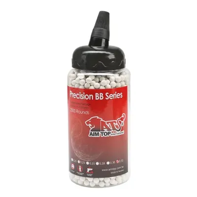 AIM Top Extreme Precision BBs 0.32g 2.000ER Speedloader Weiss - AimTop