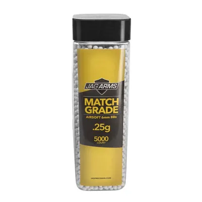 Match Grade Series BBs 0,20g 5.000ER Container Weiss - Jag Arms