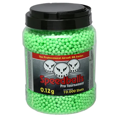 Pro Tournament BBs 0,12g 10.000ER Container Airsoftkugeln Zombie - Speedballs
