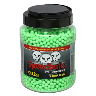 Pro Tournament BBs 0,12g 5.000ER Container Airsoftkugeln Zombie - Speedballs