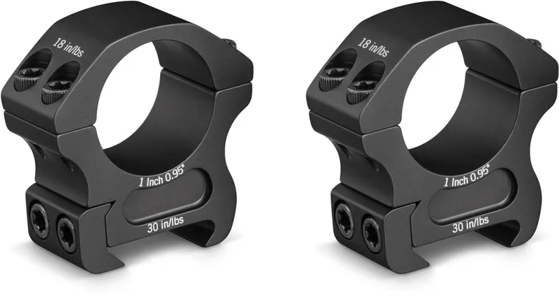 Vortex Optics Pro Series 1 Inch Ringe | Medium