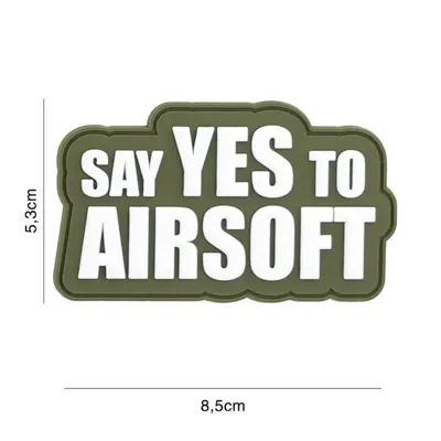 Parch 3D PVC Say Yes to