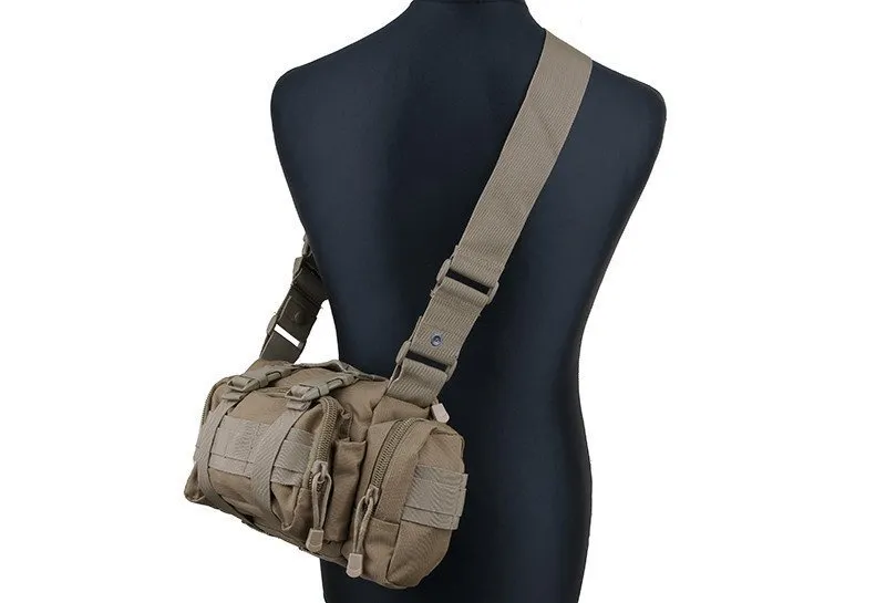 Bolso de Ingenieros MOLLE · Negro