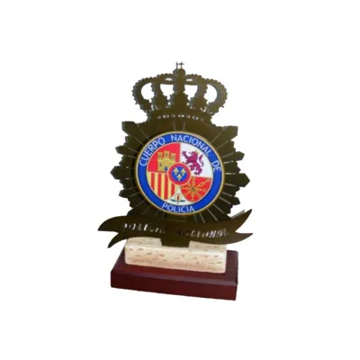 Figura Policía Nacional de Metal - Albainox